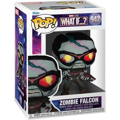 Funko Marvel Zombie Falcon 9cm Vinyl Figure - Pop! TV Funko Marvel Zombie Falcon 9cm Vinyl Figure - Pop! TV