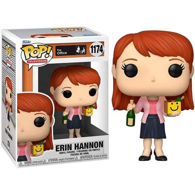 Funko POP! TV: The Office - Erin Hannon (z pudełkiem niespodzianką i butelką szampana) Funko POP! TV: The Office - Erin Hannon (z pudełkiem niespodzianką i butelką szampana)