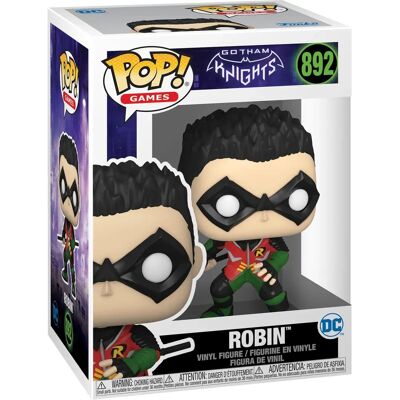 Funko Robin Gotham Knights Figura de Vinil FK57420 - Colecionável - 9 cm Funko Robin Gotham Knights Figura de Vinil FK57420 - Colecionável - 9 cm