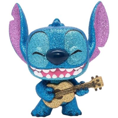 Funko Disney Lilo & Stitch Stitch con Ukulele Glitter de Diamantes Figura de Vinilo - Edición Exclusiva Funko Disney Lilo & Stitch Stitch con Ukulele Glitter de Diamantes Figura de Vinilo - Edición Exclusiva