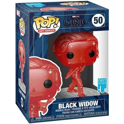 Figura in vinile rossa Funko Marvel Infinity Saga Black Widow - Collezionabile Figura in vinile rossa Funko Marvel Infinity Saga Black Widow - Collezionabile