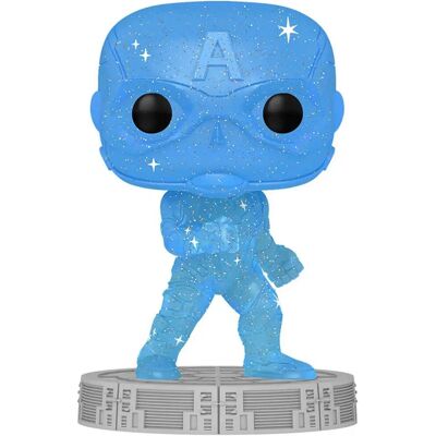 Funko Pop! Infinity Saga Captain America Vinyle Bleu Funko Pop! Infinity Saga Captain America Vinyle Bleu