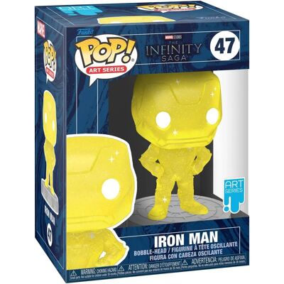 Funko Pop! Serie Artistica Marvel La Saga dell'Infinito - Iron Man Funko Pop! Serie Artistica Marvel La Saga dell'Infinito - Iron Man