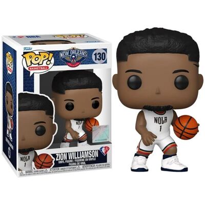 Figura in vinile NBA Pelicans Zion Williamson - Maglia Blu - 9cm Figura in vinile NBA Pelicans Zion Williamson - Maglia Blu - 9cm