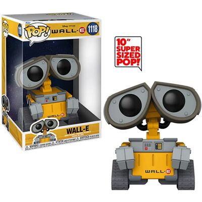 Funko Wall-E Figura in Vinile 10 Pollici - Pop! Jumbo - Disney Pixar Funko Wall-E Figura in Vinile 10 Pollici - Pop! Jumbo - Disney Pixar