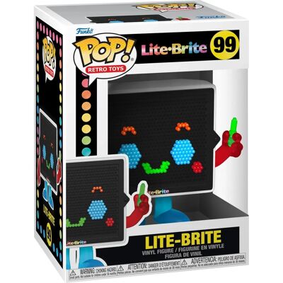 Funko Pop! Vinyl: Lite-Brite Lite Brite Board - Vinyl Figure Funko Pop! Vinyl: Lite-Brite Lite Brite Board - Vinyl Figure