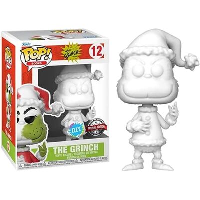 Funko Pop Dr. Seuss Santa Grinch Blanc - Figurine en Vinyle - Publicité Funko Pop Dr. Seuss Santa Grinch Blanc - Figurine en Vinyle - Publicité