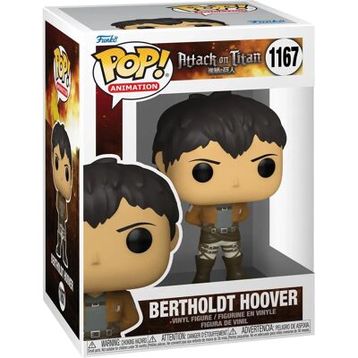 Funko Pop! Attack on Titan Bertholdt Hoover Vinylfigur Funko Pop! Attack on Titan Bertholdt Hoover Vinylfigur