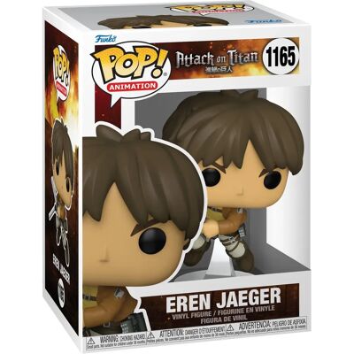 Funko Eren Jaeger Vinyl Figure - Attack on Titan - Collectible Funko Eren Jaeger Vinyl Figure - Attack on Titan - Collectible