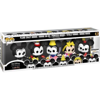 Funko Mickey & Minnie Mouse Pack de 5 - Figuras coleccionables Funko Mickey & Minnie Mouse Pack de 5 - Figuras coleccionables