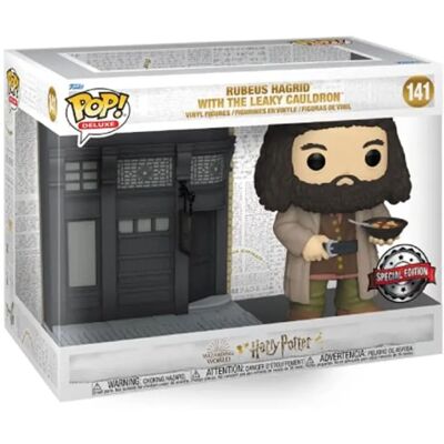 Funko Pop! Deluxe: Harry Potter - Rubeus Hagrid con la caldaia forata N°141 Funko Pop! Deluxe: Harry Potter - Rubeus Hagrid con la caldaia forata N°141