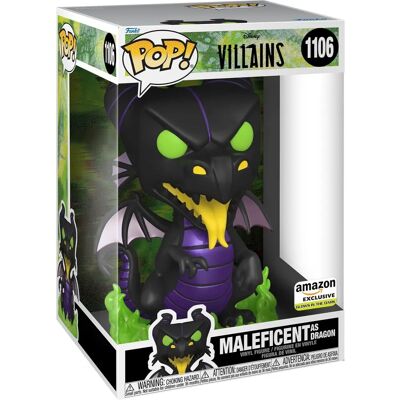 Funko Disney Villains Maleficent come Drago Luminoso - Action Figure Funko Disney Villains Maleficent come Drago Luminoso - Action Figure
