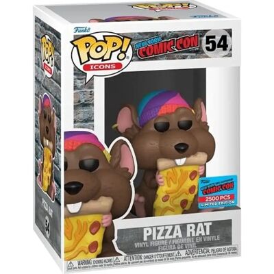 Figura Funko Pizza Rat Pop! - Collezionabile per Fan di Cultura Pop Figura Funko Pizza Rat Pop! - Collezionabile per Fan di Cultura Pop