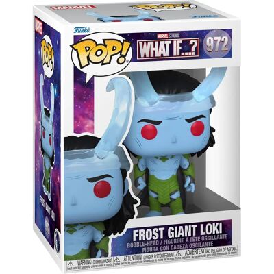 Funko Pop! Frost Giant Loki - Marvel What If - Figurine en vinyle 9 cm Funko Pop! Frost Giant Loki - Marvel What If - Figurine en vinyle 9 cm
