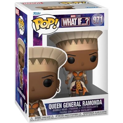Funko Pop Queen General Ramonda - Figura de vinilo - Marvel Funko Pop Queen General Ramonda - Figura de vinilo - Marvel