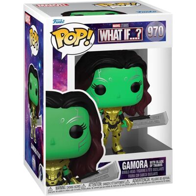 Funko Pop! Gamora with Blade of Thanos - Vinyl Figure - Marvel - 'What If...?' Funko Pop! Gamora with Blade of Thanos - Vinyl Figure - Marvel - 'What If...?'