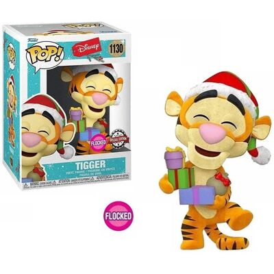 Funko POP Tigger Flocked Disney Holiday - Figurine Funko POP Tigger Flocked Disney Holiday - Figurine