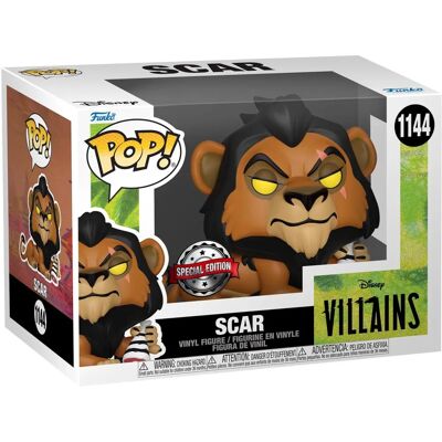 Funko Pop! Villanos de Disney - Scar Funko Pop! Villanos de Disney - Scar