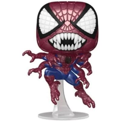 Funko Pop Doppelganger SpiderMan Metallic Esclusivo - Figura in Vinile Funko Pop Doppelganger SpiderMan Metallic Esclusivo - Figura in Vinile