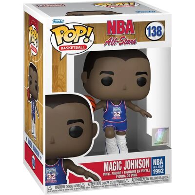 Funko Pop! Basquetebol NBA All Stars - Magic Johnson 1992 Funko Pop! Basquetebol NBA All Stars - Magic Johnson 1992