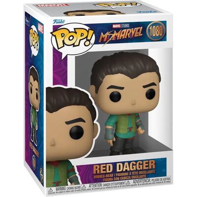 Figura in vinile Funko Pop! Ms. Marvel Red Dagger - Figures d'azione Figura in vinile Funko Pop! Ms. Marvel Red Dagger - Figures d'azione