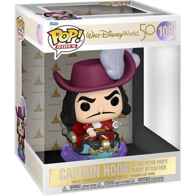 Funko Pop! Rides Walt Disney World 50 - Kapitan Hak w atrakcji Lot Piotrusia Pana Funko Pop! Rides Walt Disney World 50 - Kapitan Hak w atrakcji Lot Piotrusia Pana
