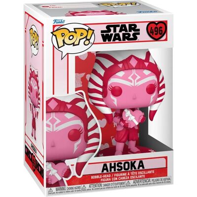 Funko Star Wars Ahsoka Figura Pop! Vinyl di San Valentino - 4,5 Pollici Funko Star Wars Ahsoka Figura Pop! Vinyl di San Valentino - 4,5 Pollici
