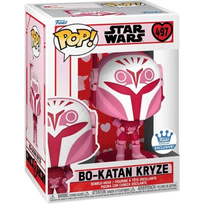 Funko Pop! Bo-Katan Kryze Ystävänpäivä - Star Wars The Mandalorian Funko Pop! Bo-Katan Kryze Ystävänpäivä - Star Wars The Mandalorian