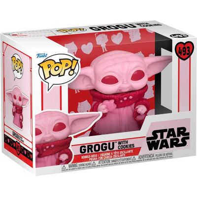Funko Grogu Star Wars Figurka w Vinyle - Prezent na Walentynki - 10cm Funko Grogu Star Wars Figurka w Vinyle - Prezent na Walentynki - 10cm