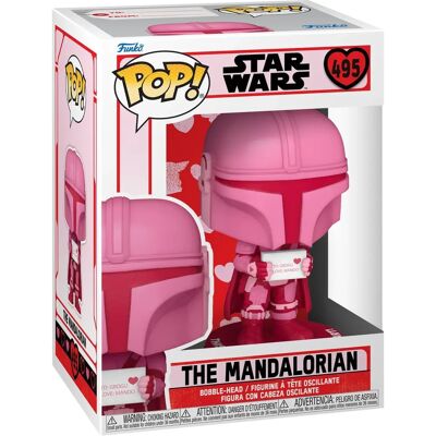 Funko Pop! Star Wars: The Mandalorian - El Mandaloriano (Edición Especial Día de San Valentín) Funko Pop! Star Wars: The Mandalorian - El Mandaloriano (Edición Especial Día de San Valentín)
