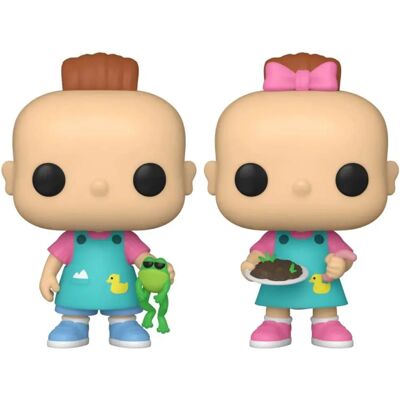 Funko Pop! Rugrats Pack 2 Figurine Vinile Phil & Lil - Giocattolo da Collezione Funko Pop! Rugrats Pack 2 Figurine Vinile Phil & Lil - Giocattolo da Collezione