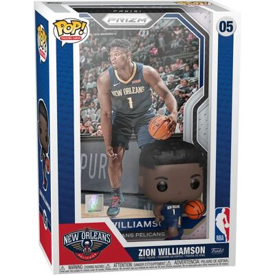 Funko Pop! Trading Cards: NBA - Panini Prizm - Zion Williamson 05 Funko Pop! Trading Cards: NBA - Panini Prizm - Zion Williamson 05