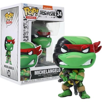 Funko Michelangelo Teenage Mutant Ninja Turtles Chase - Kolekcjonerska figurka Funko Michelangelo Teenage Mutant Ninja Turtles Chase - Kolekcjonerska figurka