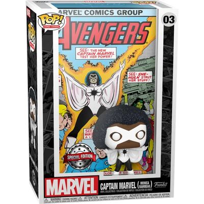 Funko Captain Marvel Monica Rambeau - Figura da collezione in vinile - Marvel Funko Captain Marvel Monica Rambeau - Figura da collezione in vinile - Marvel