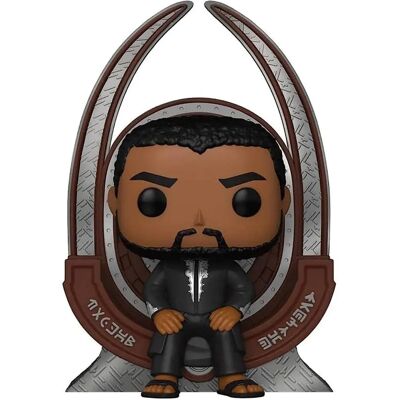 Funko Pop! Marvel: Black Panther - T'Challa Op De Troon N°1113 Funko Pop! Marvel: Black Panther - T'Challa Op De Troon N°1113