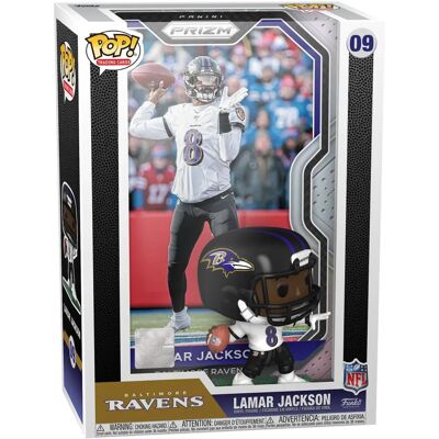 Karta wymiany Funko Lamar Jackson Baltimore Ravens - Oficjalna kolekcja NFL Karta wymiany Funko Lamar Jackson Baltimore Ravens - Oficjalna kolekcja NFL