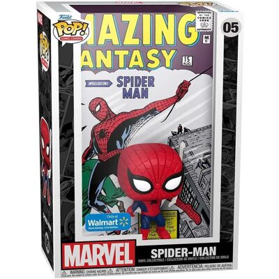 Funko Pop Marvel Spider-Man Copertina Fantasia Stupenda - Collezionabile Funko Pop Marvel Spider-Man Copertina Fantasia Stupenda - Collezionabile