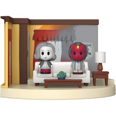 Funko Pop WandaVision Couch US Exklusiv Mini Moment Vinyl Figur - 60er Jahre - 9cm Funko Pop WandaVision Couch US Exklusiv Mini Moment Vinyl Figur - 60er Jahre - 9cm