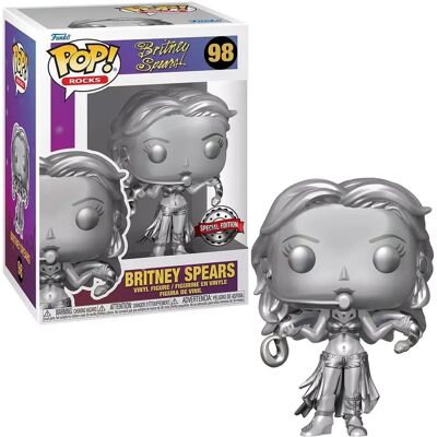 Funko Pop! Britney Spears - Slave 4 U Métallique - Figurine en vinyle - Publicité Funko Pop! Britney Spears - Slave 4 U Métallique - Figurine en vinyle - Publicité