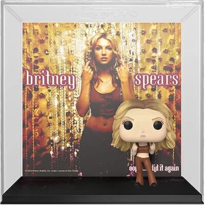 Britney Spears Oops I Did It Again - Album, Figurine - Publicité Britney Spears Oops I Did It Again - Album, Figurine - Publicité