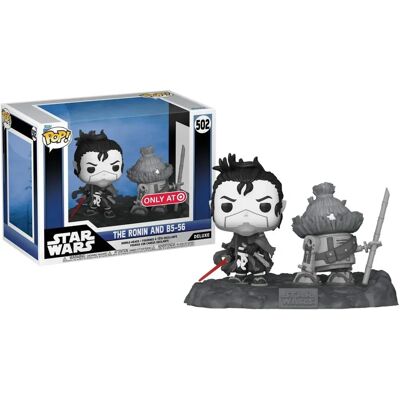 Funko Pop! Star Wars: Visions Il Ronin & B5-56 Luminosi - Figura in Vinile Funko Pop! Star Wars: Visions Il Ronin & B5-56 Luminosi - Figura in Vinile