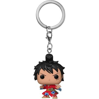 Funko Funko Pop! Luffy Kimono Portachiavi - Anello portachiavi - Multicolore Funko Funko Pop! Luffy Kimono Portachiavi - Anello portachiavi - Multicolore