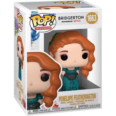 Funko Pop! Bridgerton Penelope Featherington - Vinyl Figure - Green Dress Funko Pop! Bridgerton Penelope Featherington - Vinyl Figure - Green Dress