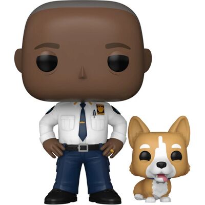Funko Brooklyn Nine-Nine Captain Holt Figura in Vinile - 9cm Funko Brooklyn Nine-Nine Captain Holt Figura in Vinile - 9cm