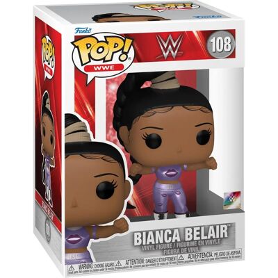 Funko Bianca Belair WM37 WWE Pop! Vinyl - Figura da Collezione Funko Bianca Belair WM37 WWE Pop! Vinyl - Figura da Collezione