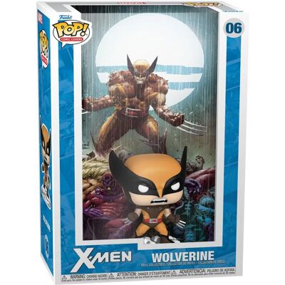 Figura in vinile Funko Marvel Wolverine - Copertina di fumetto - 9cm Figura in vinile Funko Marvel Wolverine - Copertina di fumetto - 9cm