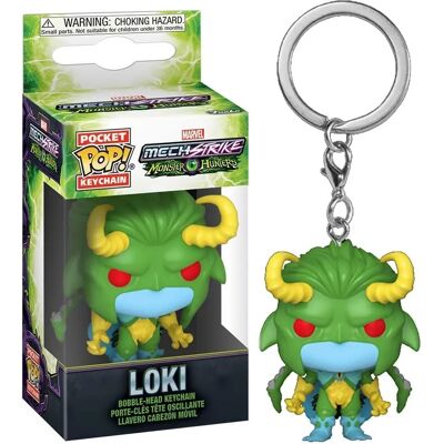 Funko Marvel Loki Sleutelhanger 4cm - Monster Hunters Funko Marvel Loki Sleutelhanger 4cm - Monster Hunters