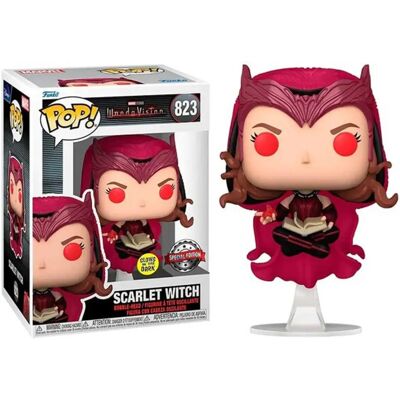 Funko Pop! WandaVision - Scarlet Witch Brilla en la Oscuridad Funko Pop! WandaVision - Scarlet Witch Brilla en la Oscuridad