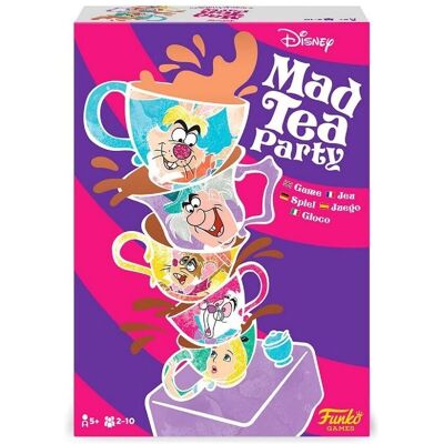 Funko Disney Mad Tea Party Spiel - Alice im Wunderland - Mehrsprachig Funko Disney Mad Tea Party Spiel - Alice im Wunderland - Mehrsprachig
