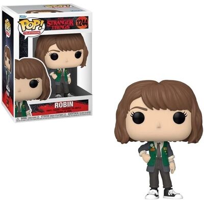 Figurine Funko Robin Vinyle - Stranger Things Saison 4 - Collection - Publicité Figurine Funko Robin Vinyle - Stranger Things Saison 4 - Collection - Publicité